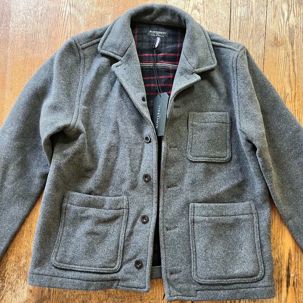 Gloverall Ainslie Jacket Grey. Xl. Nwt